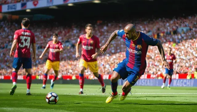 Thierry Henry Rejects VAR Decision Sending Off Barcelona's Pau Cubarsi